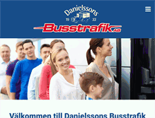 Tablet Screenshot of danielssonsbuss.se